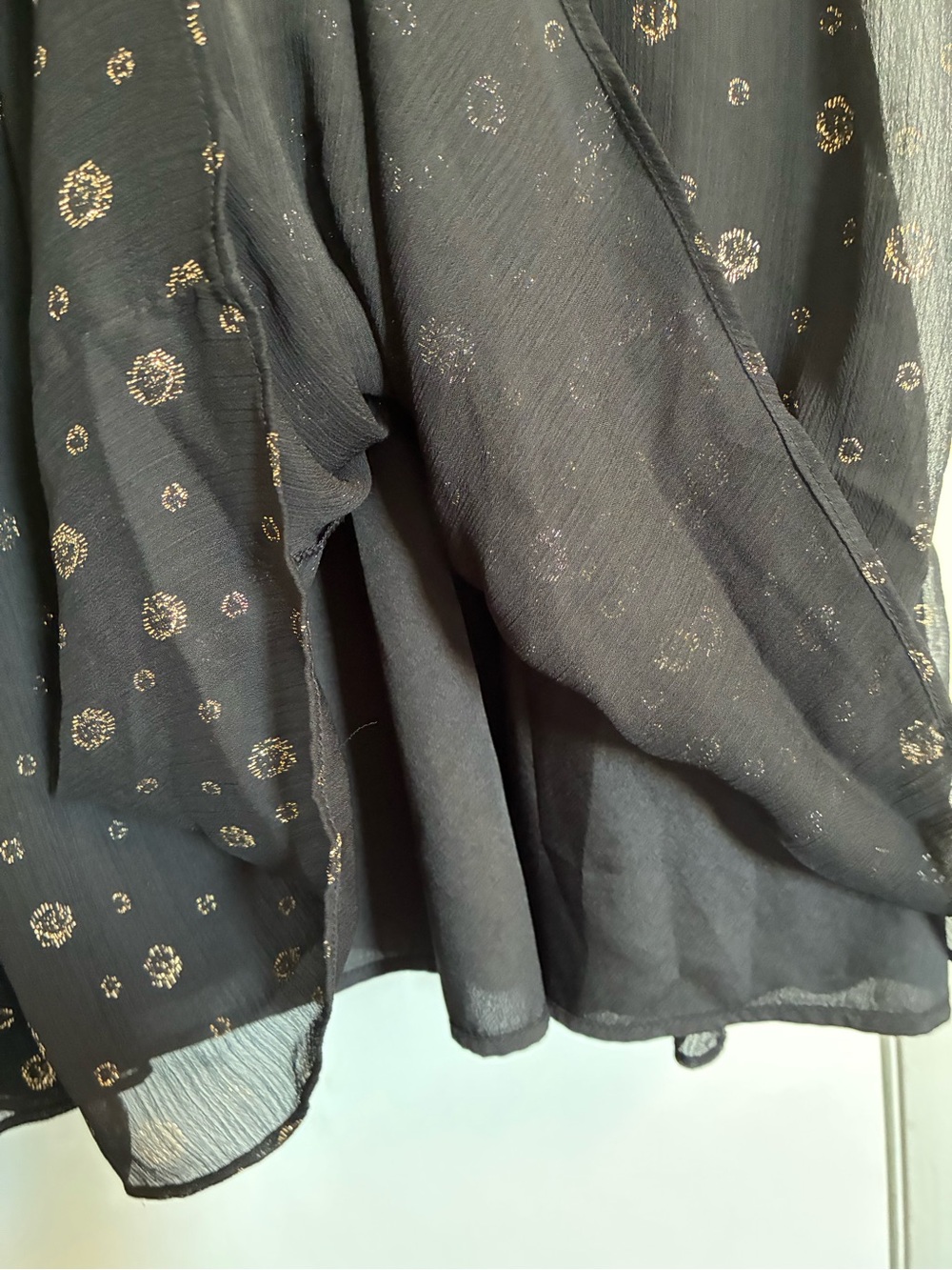 Black Ruched Maxi Dress Whimsigoth Witchy - Picture 8 of 13